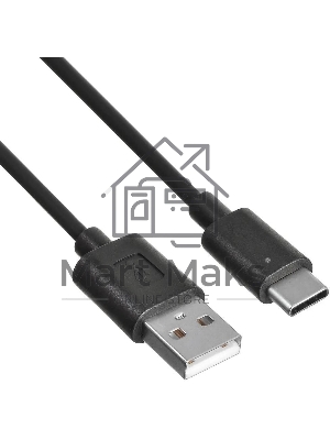 Кабель KingPrice KP-USBAC-2A-1.5M USB (m)-USB Type-C (m) 1.5м черный