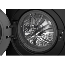 Стиральная машина Weissgauff WM 59411 Direct Drive Inverter Steam Matt Black черная, загрузка фронтальная 11кг, 1400 об/мин., класс: A+++
