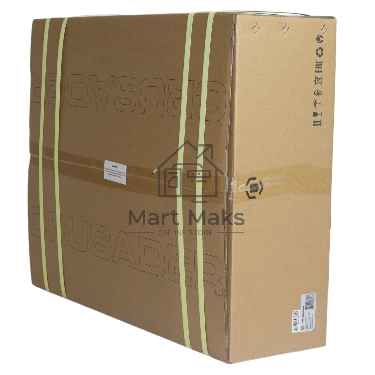 Источник бесперебойного питания (ИБП) Crusader ИБП Crusader Stabline RTIO-3000VA (3000Ва, 2700Вт, 8xIEC320, LCD, USB type-B, 1xRS232, SNMP-слот, чистая синусоида)