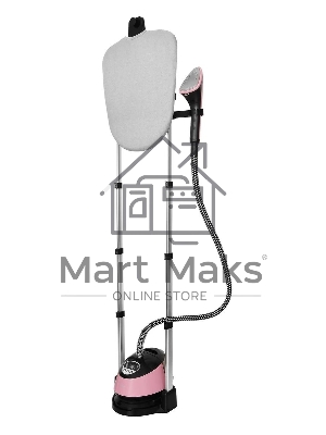 Отпариватель Hyundai H-US02543 розовый/черный, 1800 Вт, 40 г/мин, 1350 мл