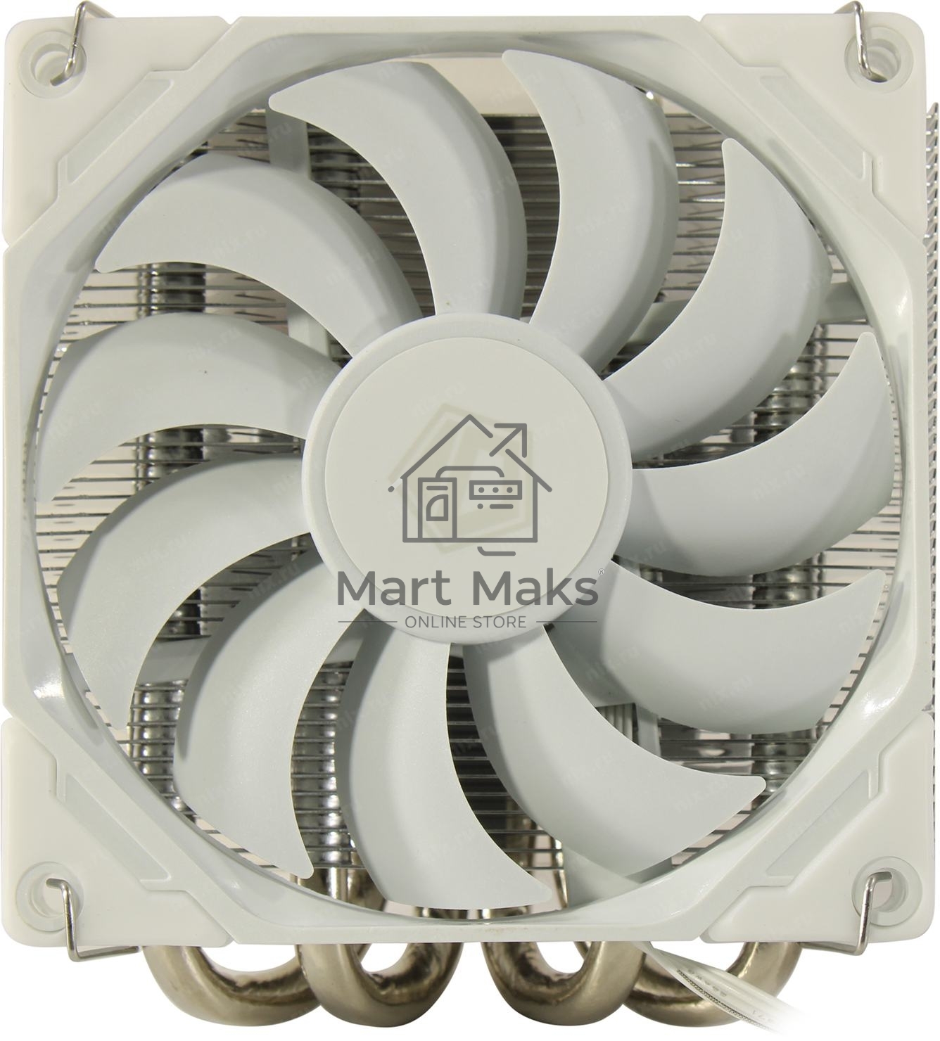 Вентилятор для процессора ID-COOLING IS-40X-V3 Socket AM4/AM5/115x/1200/1700, 92mm, 2800rpm, 35.2 дБ, 95W, PWM 4-pin, Al-Cu (IS-40X-V3 WHITE)