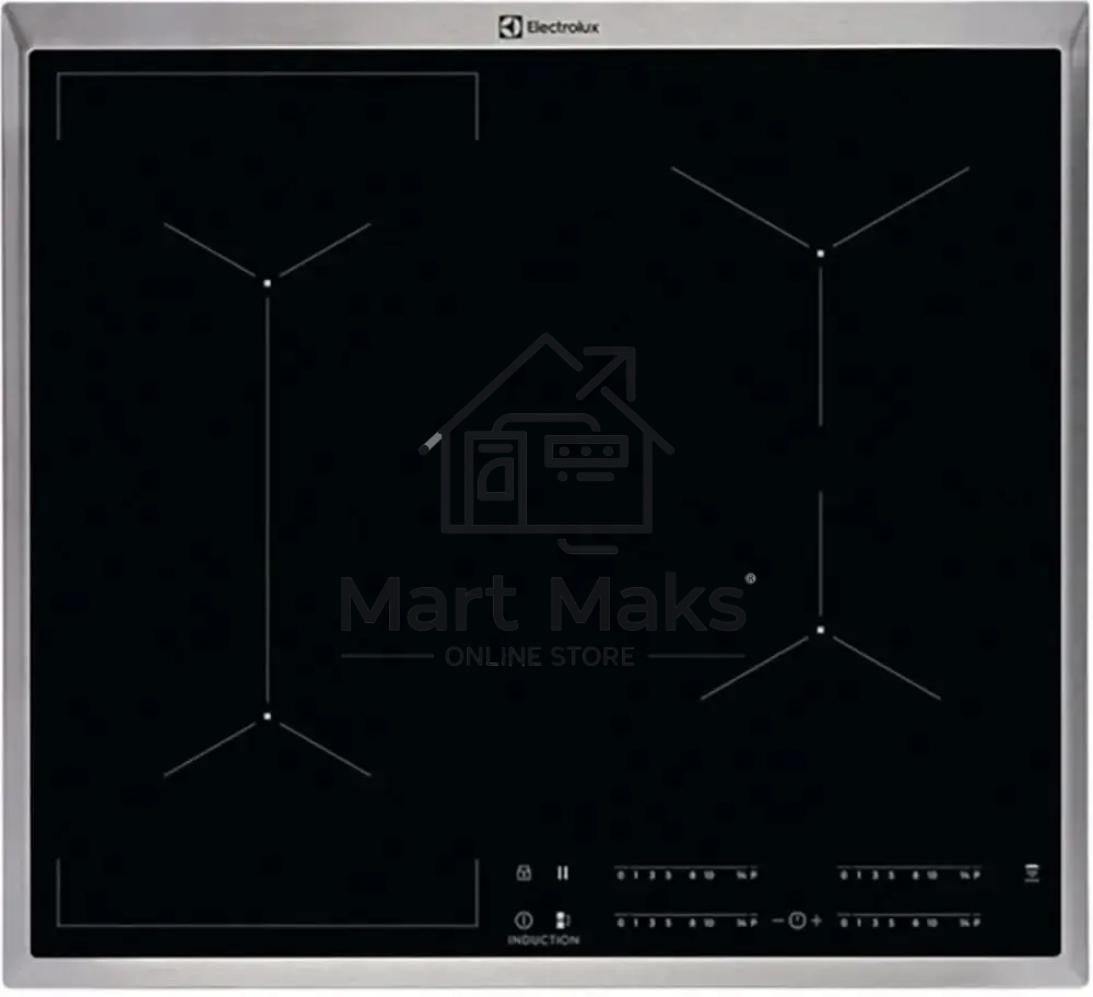 Индукционная варочная поверхность Electrolux EIV6340X черный/серебристый