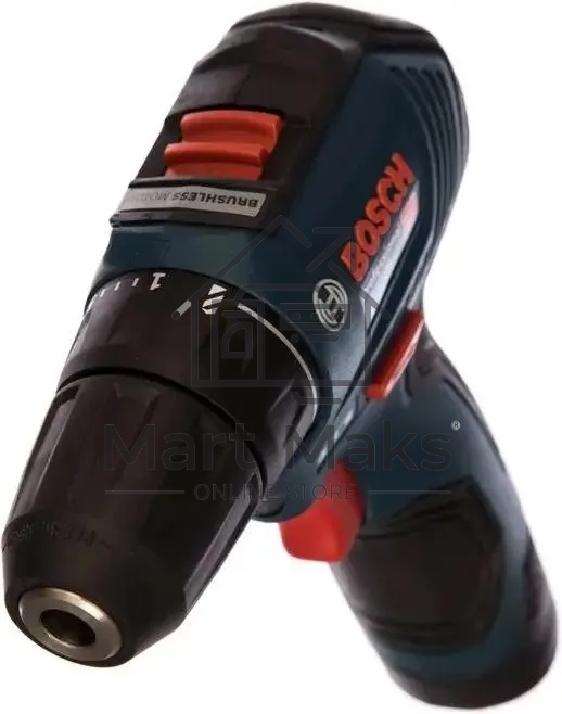 Дрель-шуруповерт Bosch GSR 12V-30, Аккумуляторная, 12В, 2 АКБ, Кейс