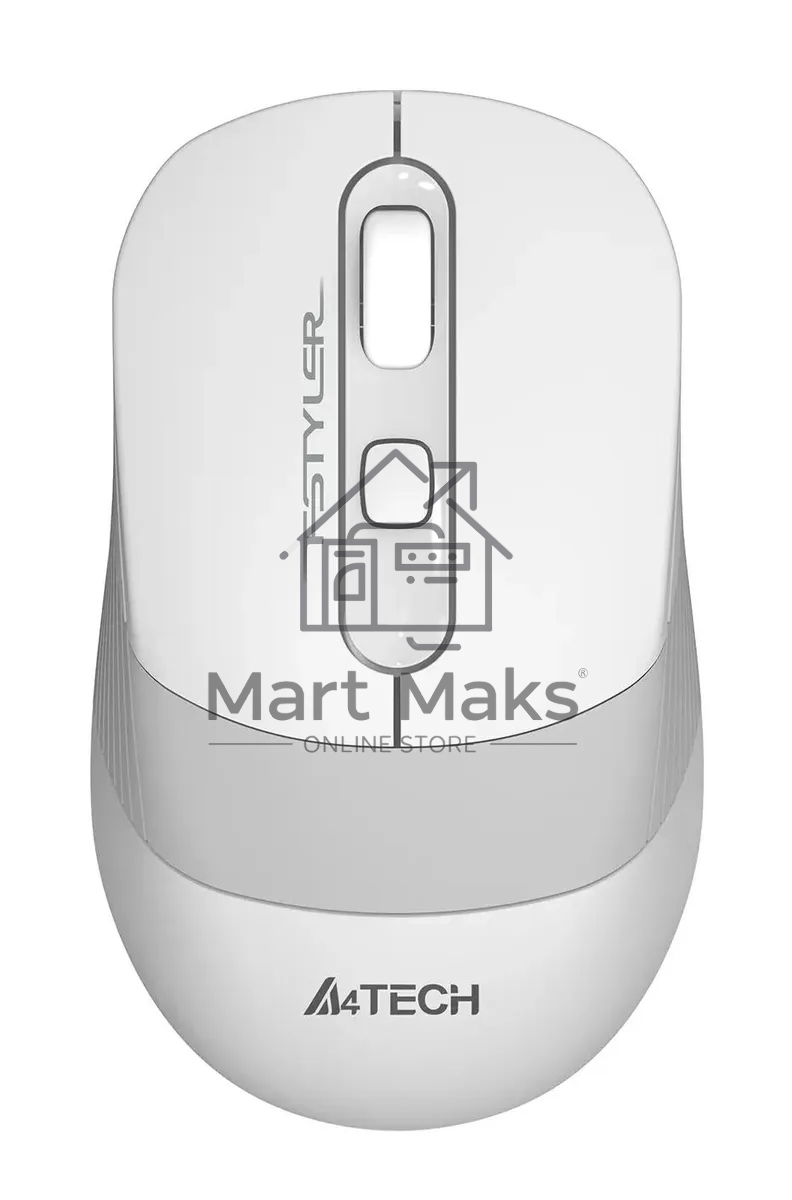 Клавиатура + мышь A4Tech Fstyler FG1010S клав:белый/серый мышь:белый/серый USB беспроводная Multimedia Touch (FG1010S WHITE)