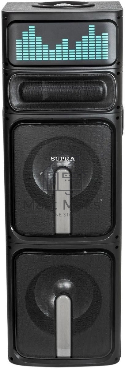 Минисистема Supra SMB-2050, 180Вт, FM USB BT SD, черный