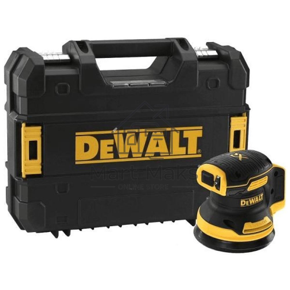 Эксцентриковая шлифмашина DeWalt DCW210NT-XJ D125мм аккум. жестк.кейс