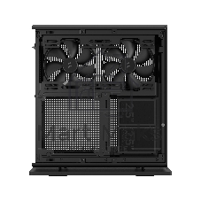 Корпус без блока питания Fractal Design Ridge, 2x140mm, 2xUSB-A 3.2 + 1xUSB 3.2 Type-C, SFX PSU Support, mITX Black