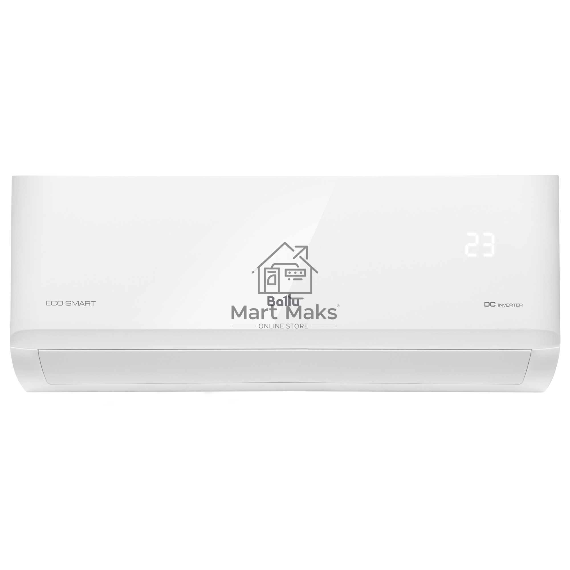 Блок внутренний мульти сплит-системы Ballu ECO Smart DC BSYI-FM/in-07HN8_V1/EU инвертор, 7000 BTU, 20 м², 19.5 дБ, охлаждение, обогрев, осушение, белый
