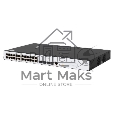Коммутатор SNR SNR-S2982G-24T-POE, 24×1 Гбит/с PoE + 4×1 Гбит/с SFP, управляемый