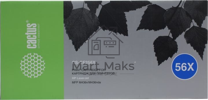 Картридж лазерный Cactus CS-CF256X черный (13700 стр.) для HP LJ MFP M436n/M436nda