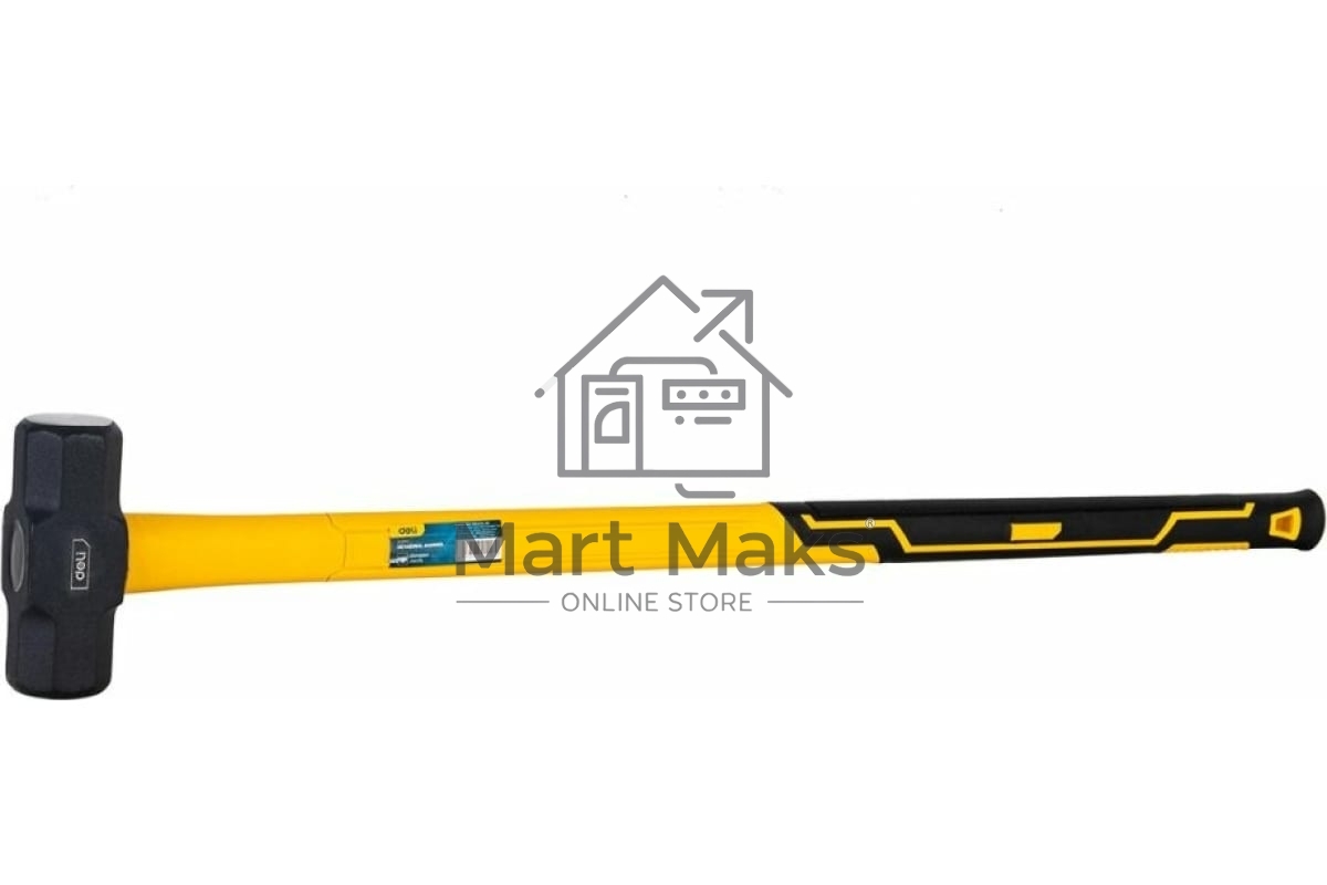 Кувалда Deli DL6911 2700гр Рукоятка из высокопрочного стекловолокна