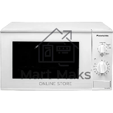 Микроволновая печь Panasonic NN-SM221WZPE белый, 20 л, 800 Вт, переключатели - поворотный механизм