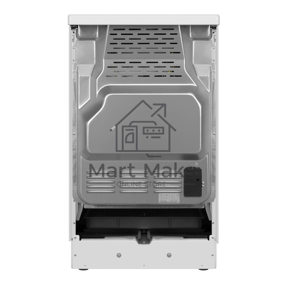 Плита электрическая Maunfeld MEC55CW07 белый, конфорок 4 шт, духовка 60 л, 50 см x 85 см x 60 см