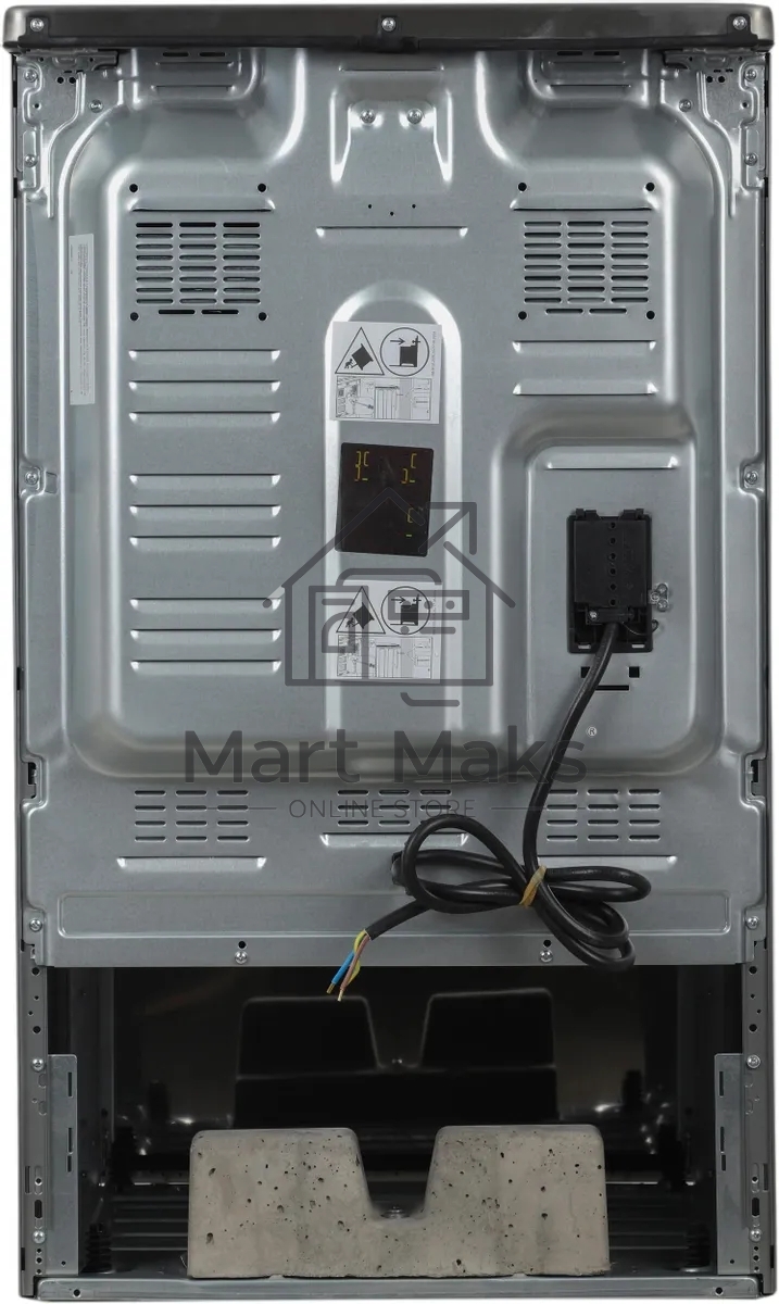 Плита электрическая Beko FSS57100GX серебристый, конфорок 4 шт, духовка 60 л, 50 см x 85 см x 60 см