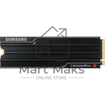 Твердотельный диск 4TB Samsung 9100 PRO, M.2, PCI-E 5.0 x4, TLC 3D NAND R/W - 14800/13400 MB/s с радиатором