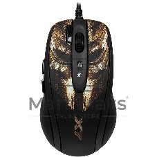 Мышь проводная A4Tech XL-750BH черный, 3600 dpi, USB, кнопки - 7