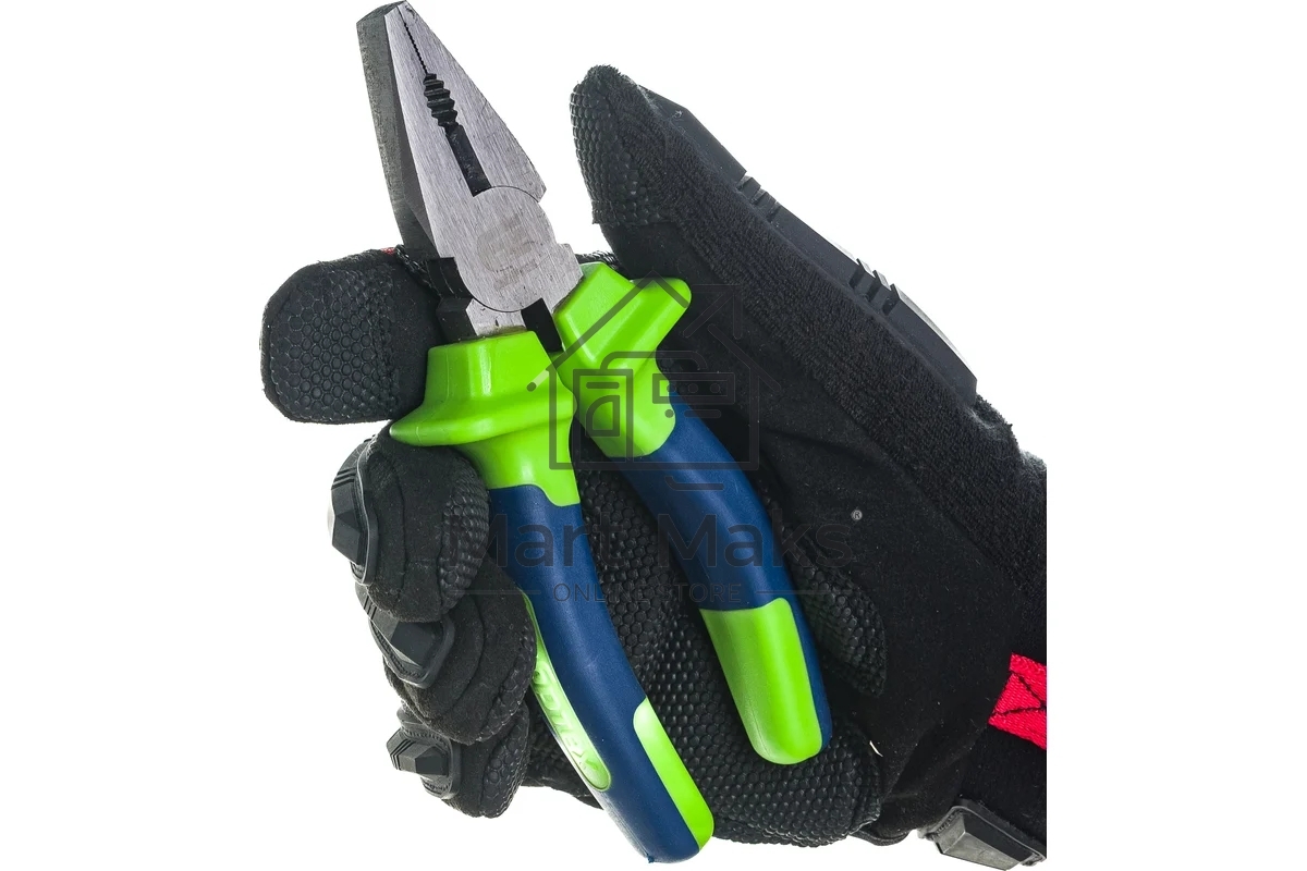 Плоскогубцы Сибртех 17050 комбинированные, 160 мм, двухкомпонентные рукоятки