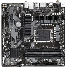 Материнская плата Gigabyte B760M DS3H AX DDR4 (V1.2/V1.3), LGA1700, Intel B760, 4xDDR4, 4xSATA, 2xPCIe 4.0 x4 M.2, 1xPCIe 4.0 x16, 2xPCIe 3.0 x1, 1xHDMI, 2xDisplayPort, 1x 2.5Gb LAN, 1xUSB 3.2 Gen 2 Type-C, 3xUSB 3.2 Gen 1, 2xUSB 2.0, 3x3.5 мм, 7.1, microATX