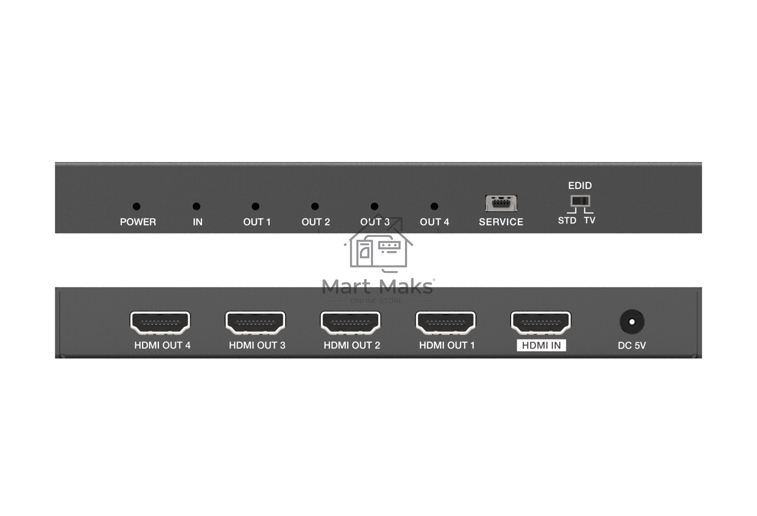 Усилитель - распределитель Infobit iSwitch 104 HDMI 1x4