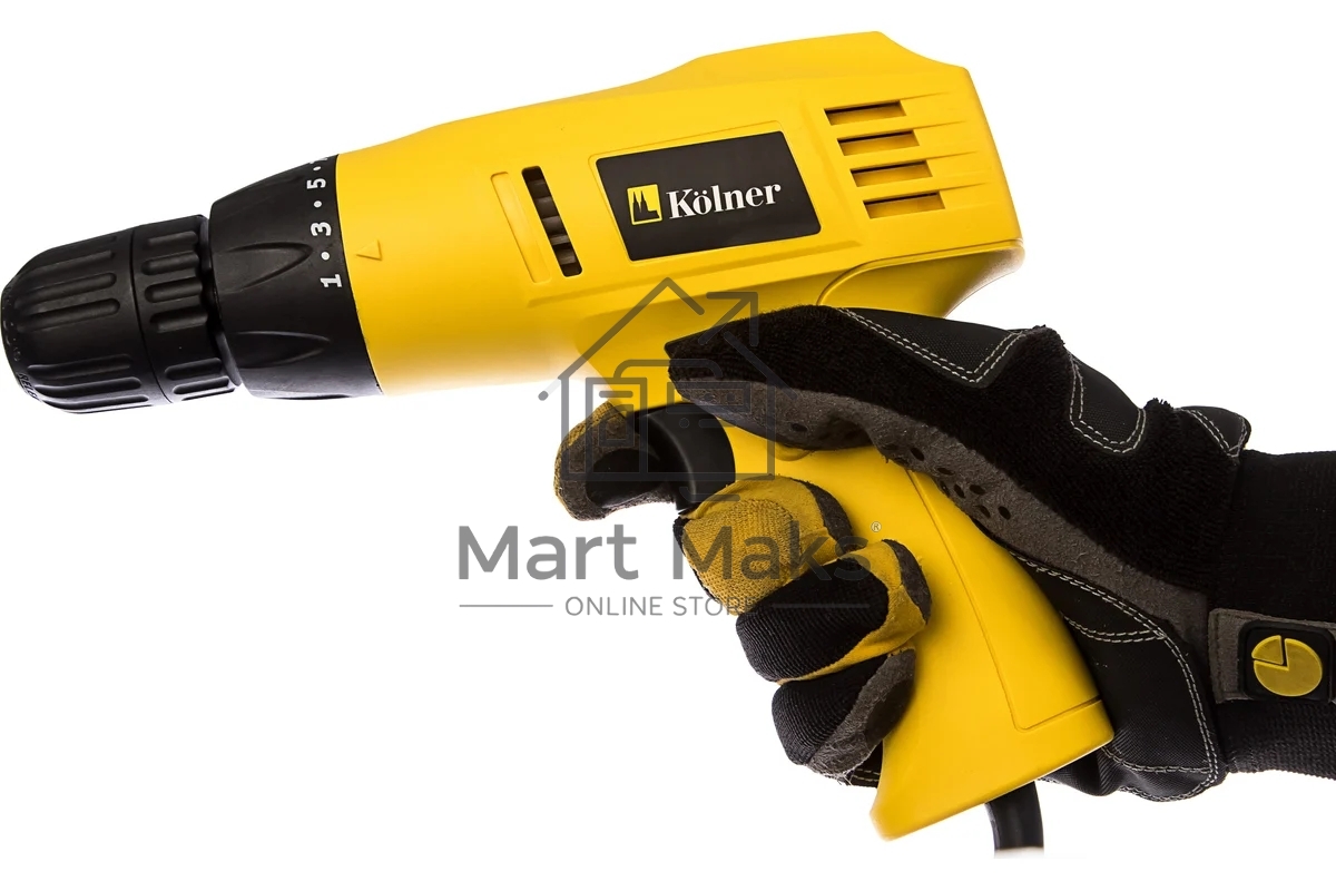 Дрель-шуруповерт Kolner KED 240 V, Сетевой, 240Вт