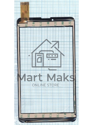 Сенсорное стекло (тачскрин) MGLCTP-701271. черное