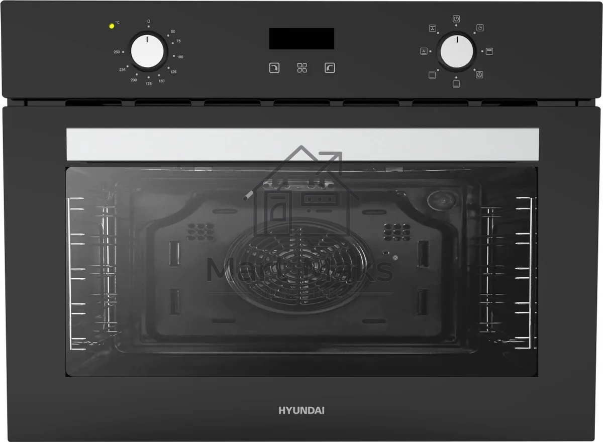 Духовой шкаф электрический Hyundai HEO 64512 BG черный