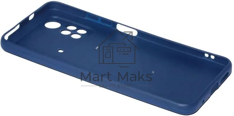Чехол (клип-кейс) DF poCase-03 для Xiaomi Poco M4 Pro синий