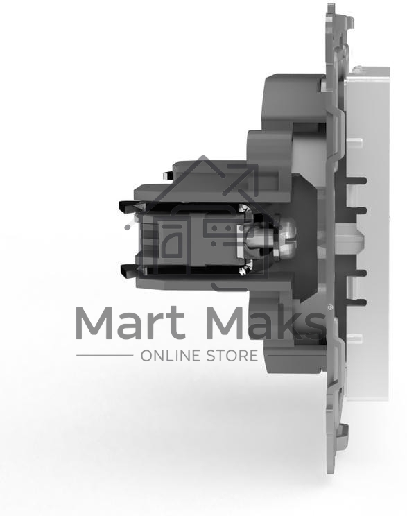 Коннектор TV СП Pixel механизм бел. TOKOV ELECTRIC TKE-PX-A1C-C01