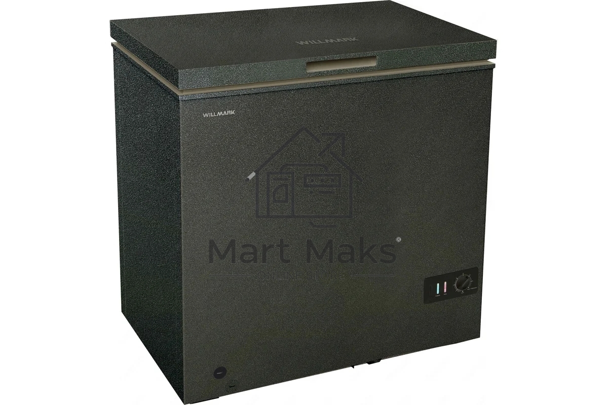 Морозильный ларь Willmark CF-310BS черный, 276л