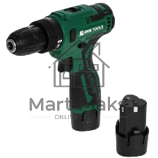 Дрель-шуруповерт Ovk Tools OTCS3AA-12V-1.5A, 12 В, 1,5 Ач, 26 Нм, щеточный