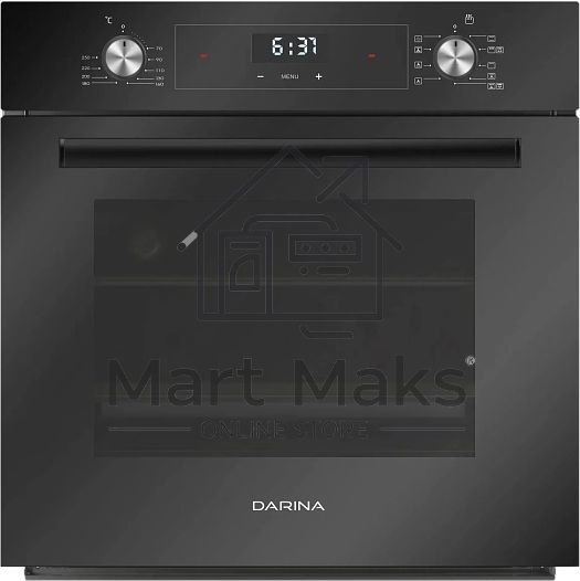 Духовой шкаф электрический Darina 0V5 BDE 112 708 B1 черный, встраиваемый