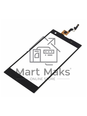 Сенсорное стекло (тачскрин) для Fly IQ4511 Tornado One Octa, черное