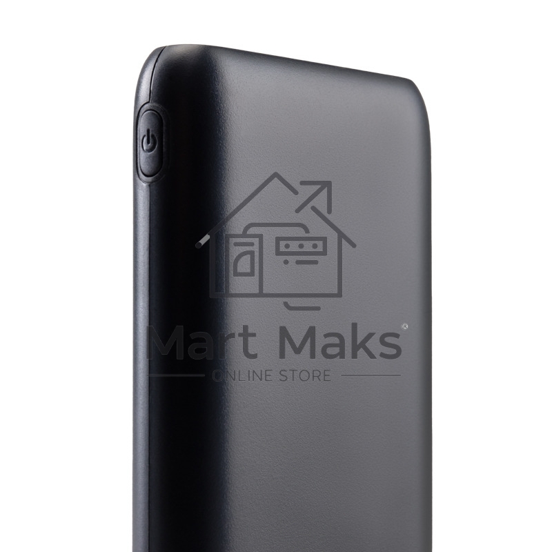 Портативное зарядное устройство Rexant Power Bank (аккумуляторная батарея) 10000 mAh с Quick Charge и Power Delivery, черное