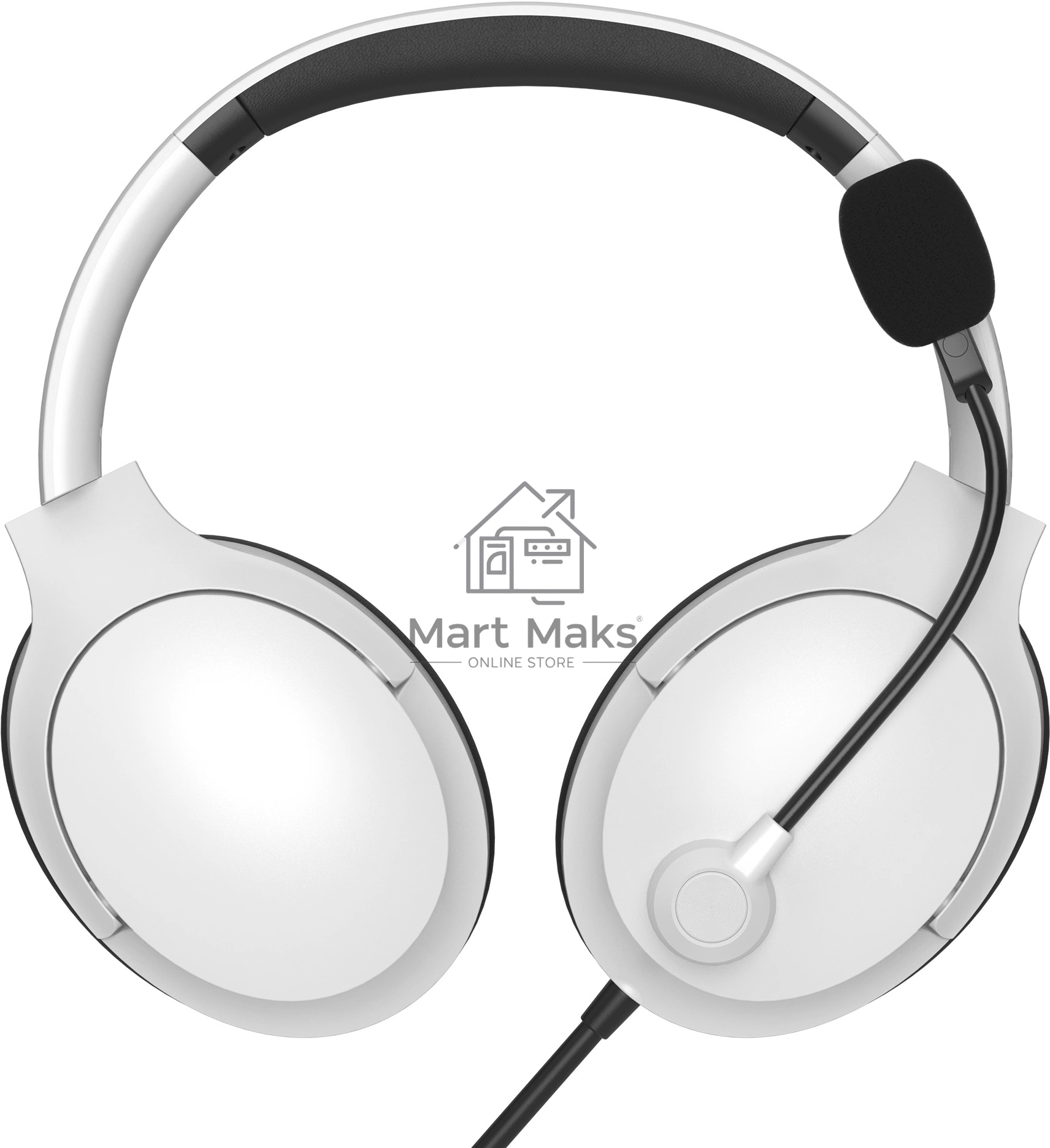 Наушники с микрофоном A4Tech Fstyler FH280U белый 2м мониторные USB оголовье