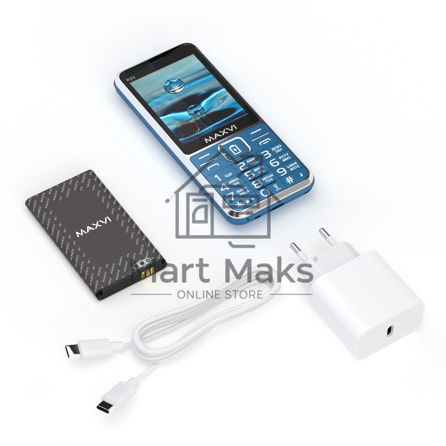 Мобильный телефон Maxvi P21i маренго