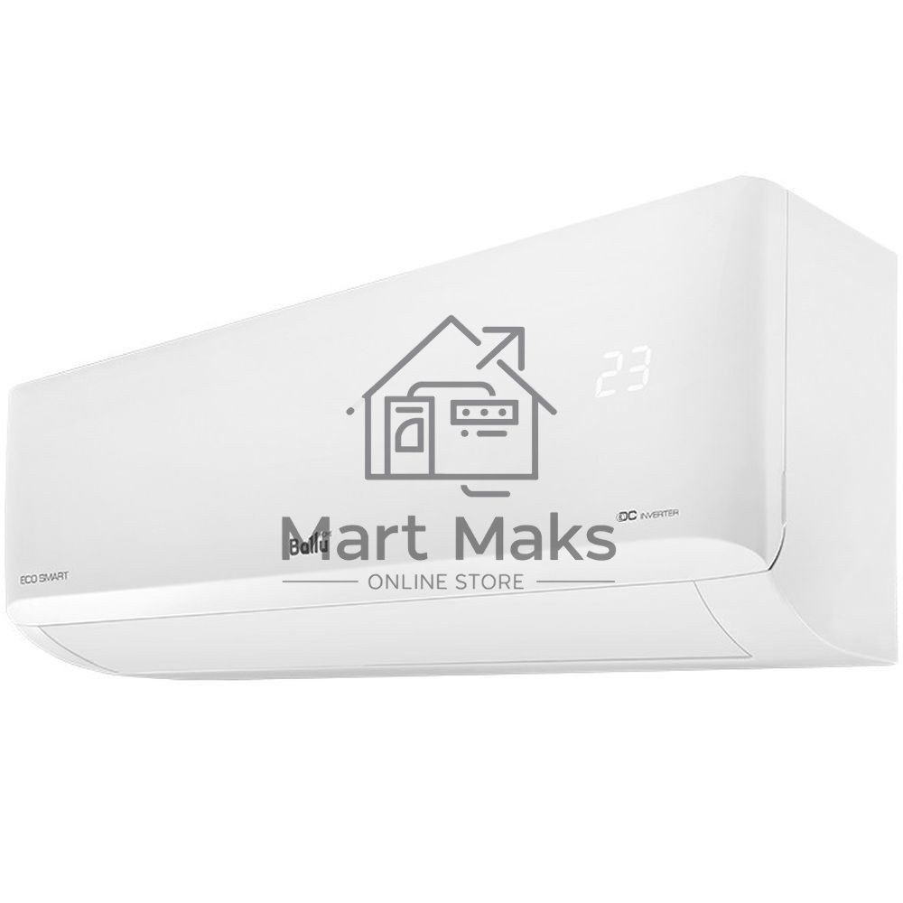 Блок внутренний мульти сплит-системы Ballu ECO Smart DC BSYI-FM/in-09HN8_V1/EU инвертор, 9000 BTU, 25 м², 19.5 дБ, охлаждение, обогрев, осушение, белый