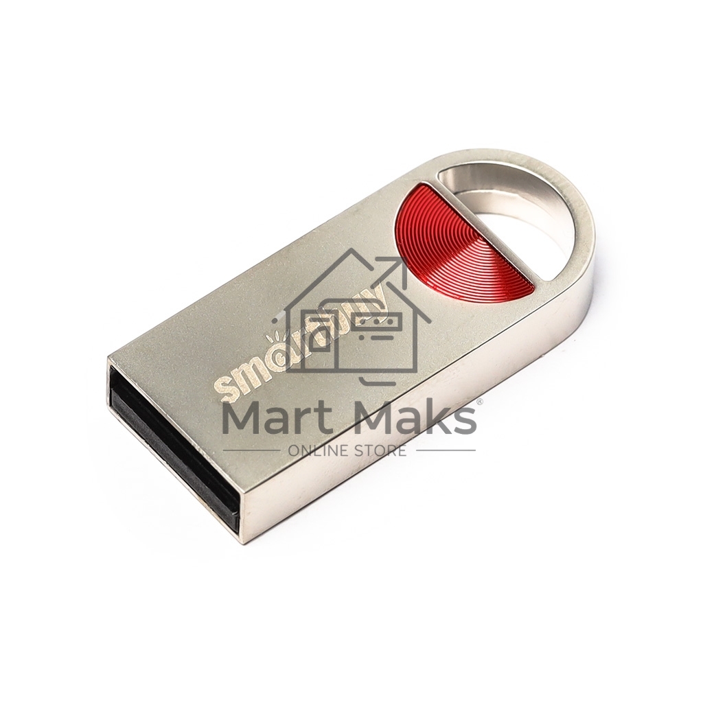 Флешка USB SmartBuy R/W (SB064 GbMC8) UFD 2.0 064 Gb,MC8 Metal красный