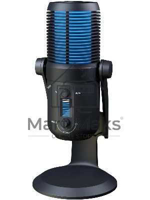 Микрофон проводной Оклик SM-400G 2м черный