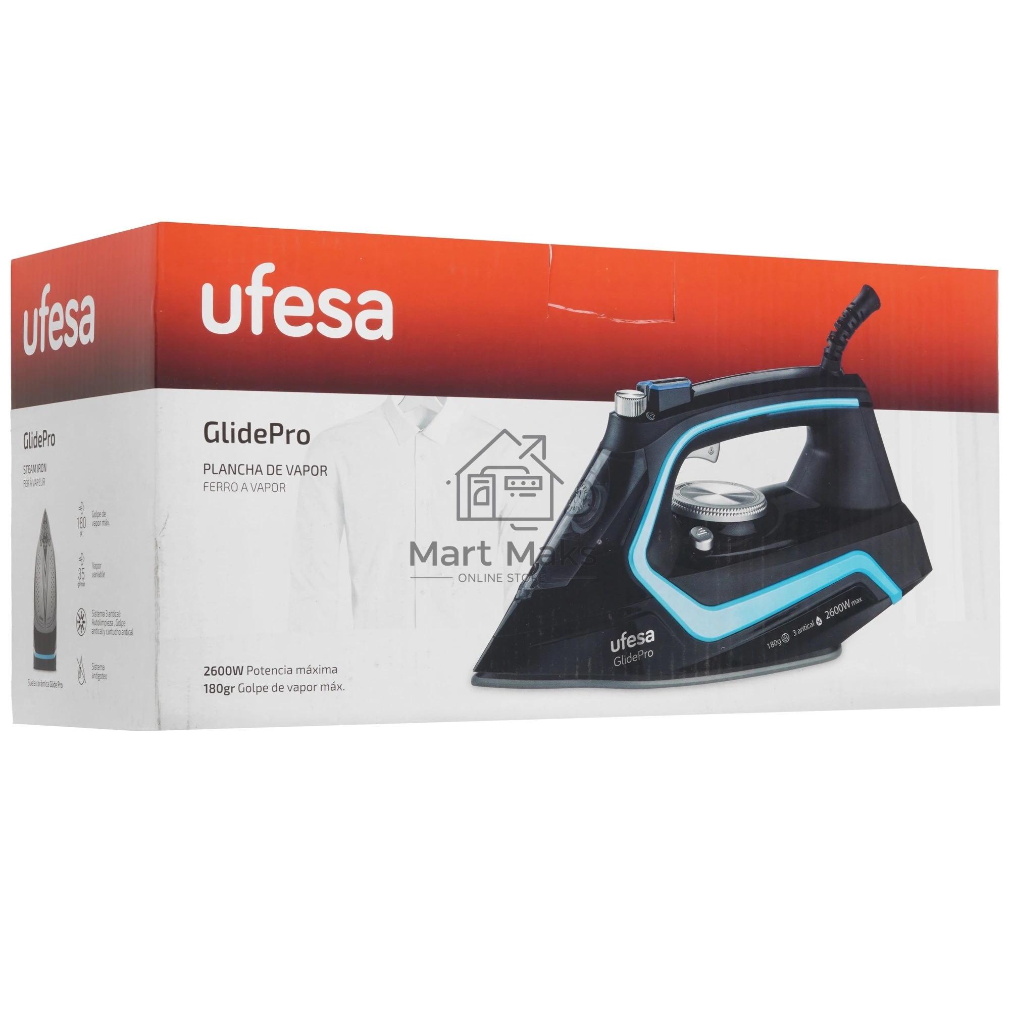 Утюг Ufesa PV2600 GLIDEPRO