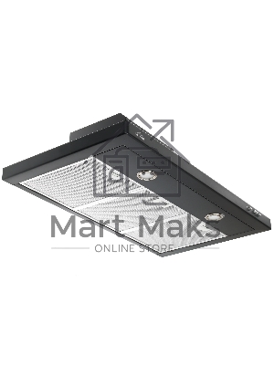 Вытяжка каминная Elikor Квадра 90П-650-К3Д антрацит, 90 см, 650 куб. м/ч, 56 дБ