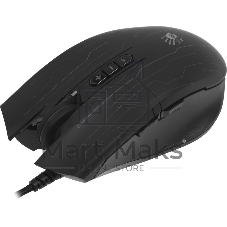 Мышь проводная A4Tech Bloody Q82 черный, 3200 dpi, USB, кнопки - 8