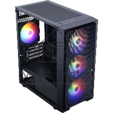 Компьютерный корпус Accord M203 черный без БП mATX 2xUSB 2.0 1xUSB 3.0 1xUSB3.1 audio bott PSU