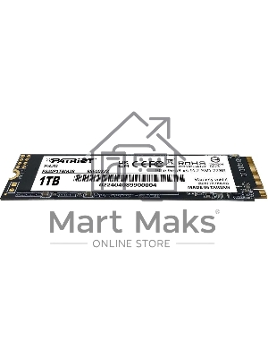 Накопитель SSD Patriot P320, 1Tb, PCIe 3.0 x4, M.2 2280, NVMe, R/W 3000/2200