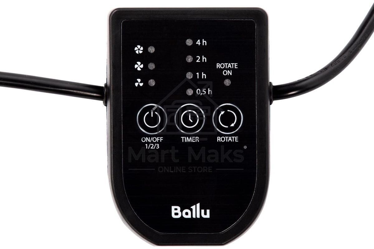 Вентилятор промышленный Ballu BIF-8RSO черный