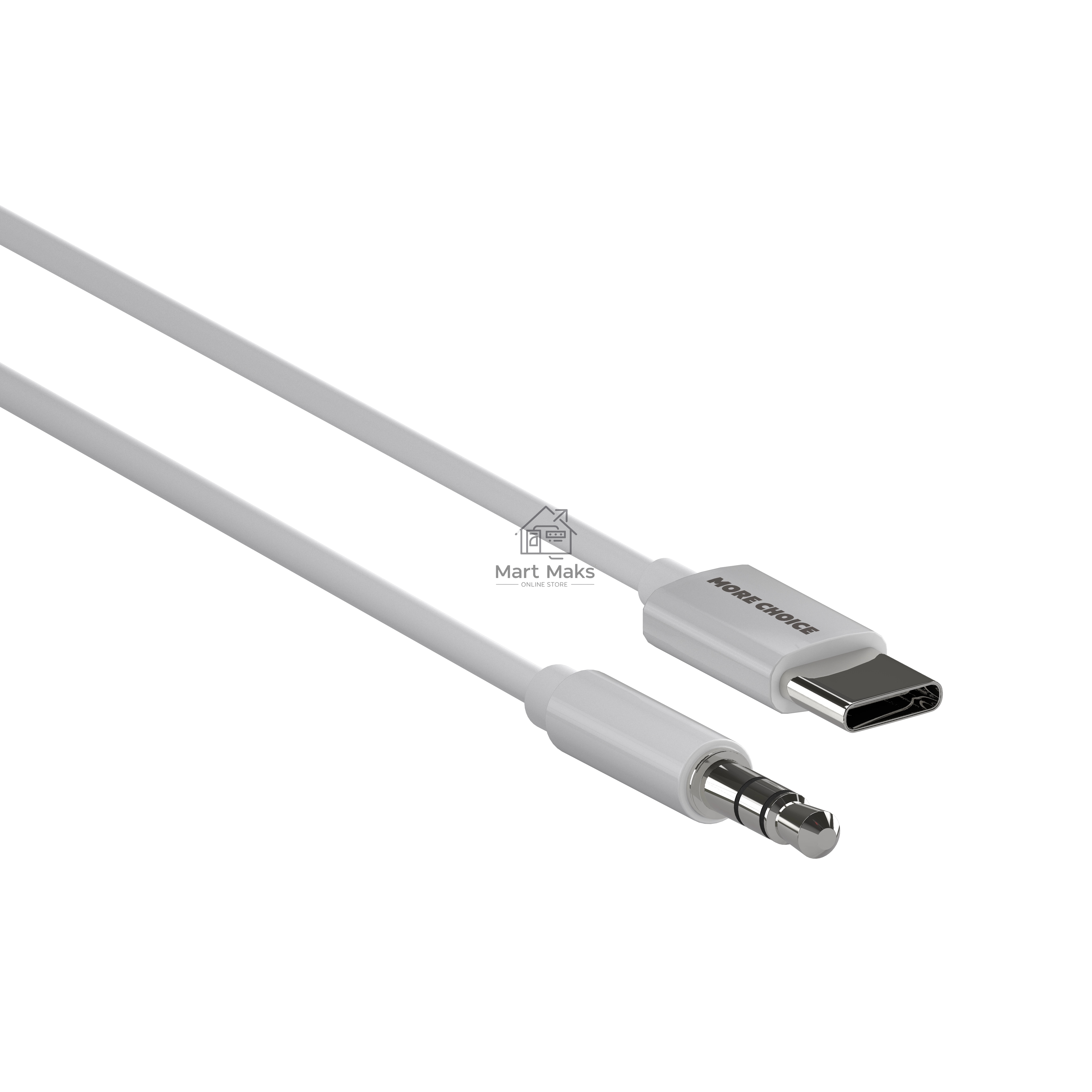 Кабель аудио MORE CHOICE (4610196406812) UK22a 2м белый