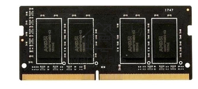 Оперативная память AMD DDR4 4GB 3200Mhz So-DIMM 1.2V Bulk/Tray R944G3206S1S-UO