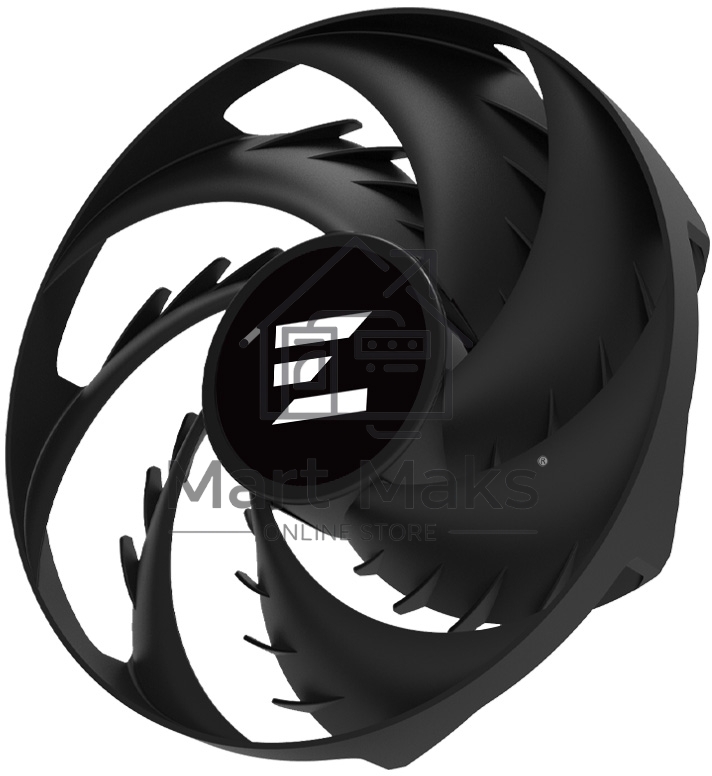 Вентилятор для корпуса Zalman ZM-AF120 черный, 120 мм, 2000 об/мин, 29.7 дБ, 4 pin