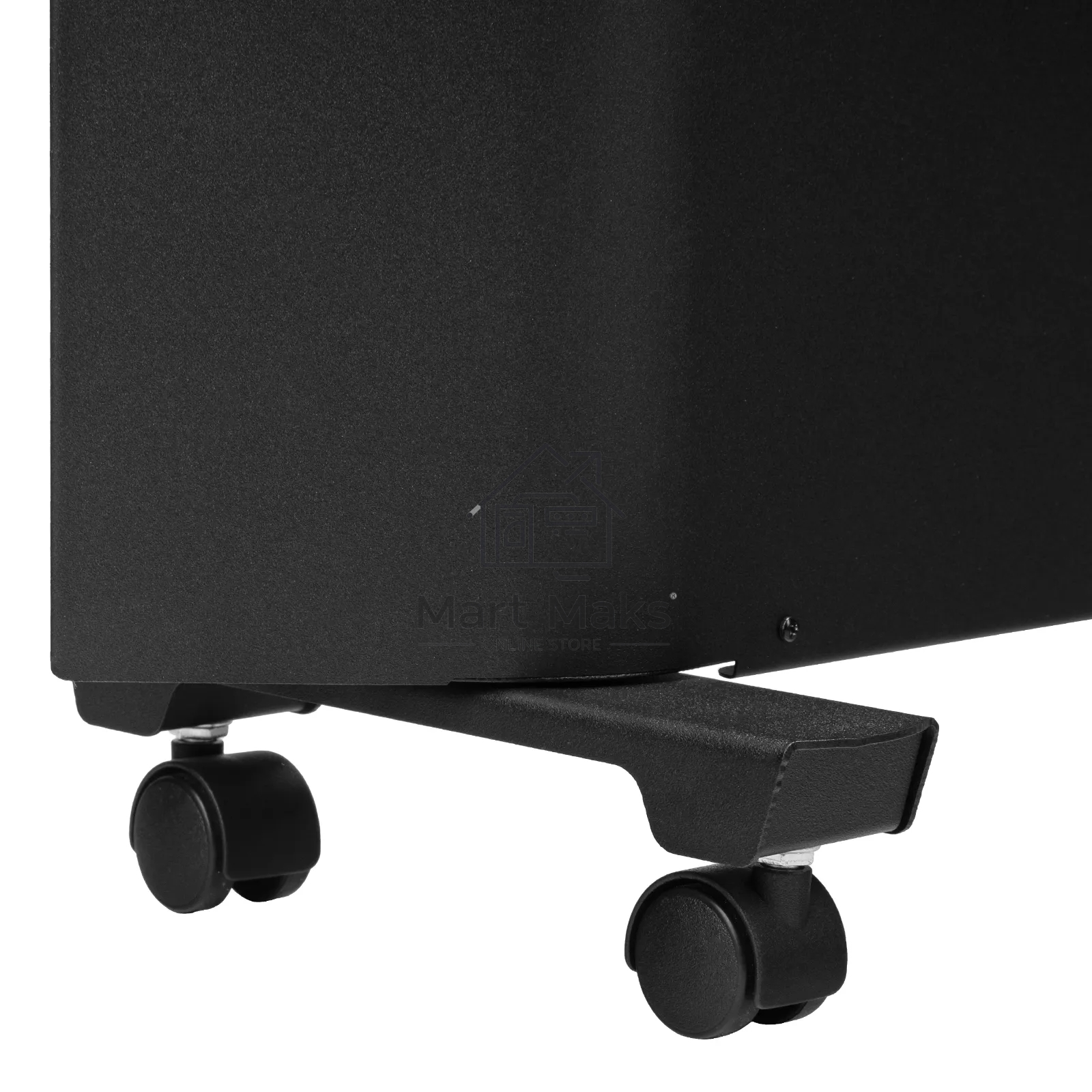 Конвектор Denzel XCE-1000B черный, 1000 Вт, 15 м2, термостат