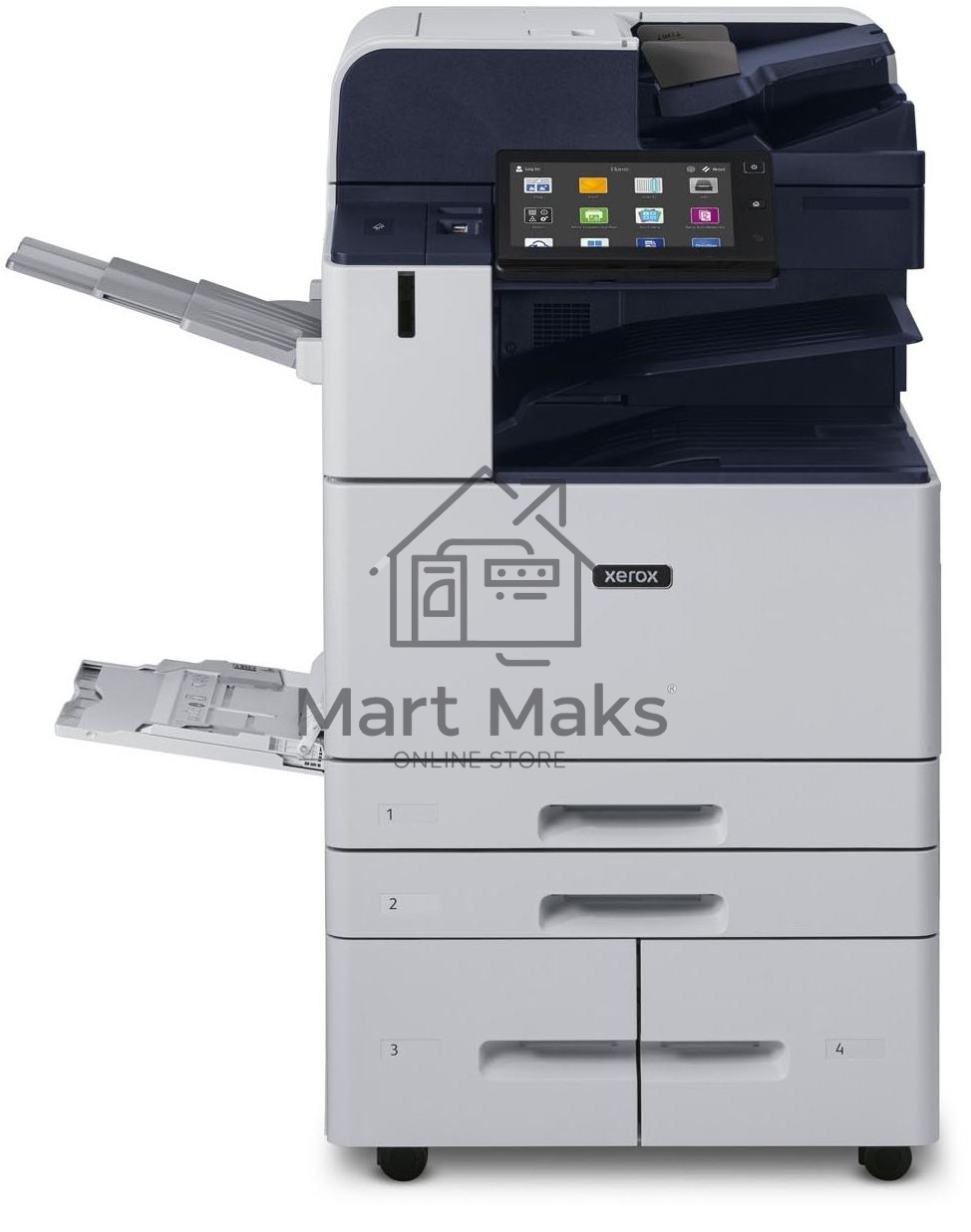 МФУ лазерный Xerox AltaLink C8170 (C8103V_F), А3, цветной, печ. до 70 стр/мин., скан. до 270 стр/мин., 1200 x 2400 DPI (печ.), 600 x 600 DPI (скан.), USB, Ethernet, NFC