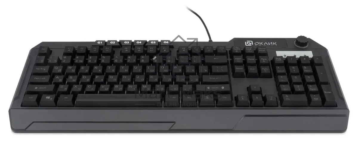 Клавиатура Oklick 715G (1680657) проводная, USB, черный